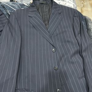 Black Lining Coat Pant For Gents