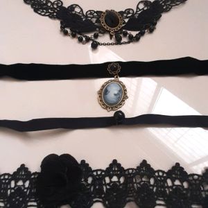 New Choker Necklace (set Of 6)