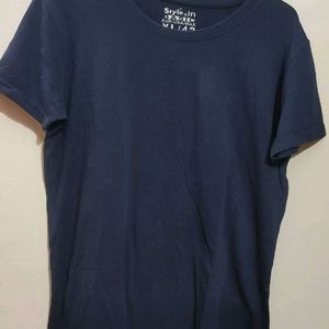 Light Navy Blue T-shirt For Boy & Men 36 Chest