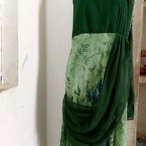 Saree Gown For Girls