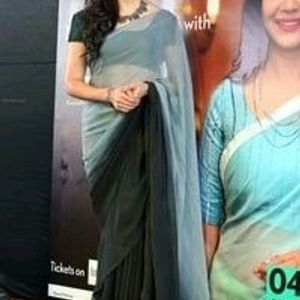 Dubble Shade Customized Saree