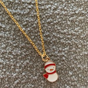 Christmas Snowman ⛄️ Neckpiece