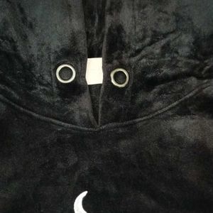 Thick Velvet Hoodie