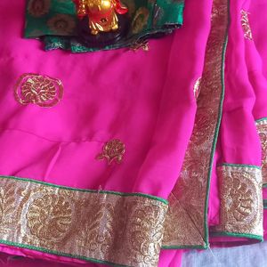 Rose Elegant Saree