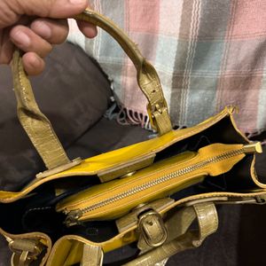 Crossbody Bag Mustard Color