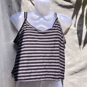 STRIPED CROP TOP