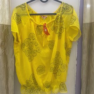 New Bright Yellow Top
