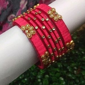 Silk Thread Bangles 🧵