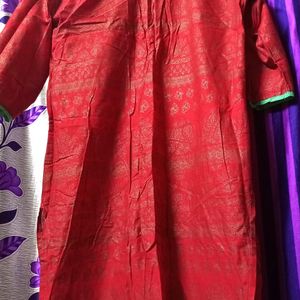 Red kurta