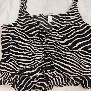 Beautiful Zebraa Top 🦋