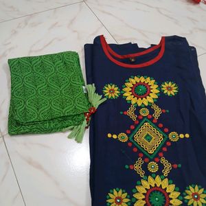 Kurtha With Duppata