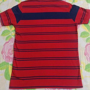 Striped Crew-Neck T-shirt