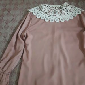 Pink korean style top 💖