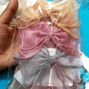 🆕🎀 Braid Bow Clips