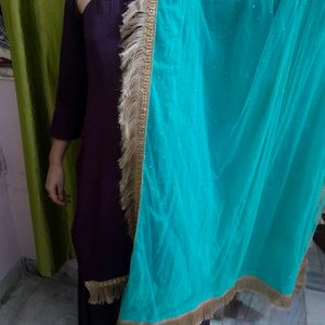 Punjabi  Off Shoulder  Suite