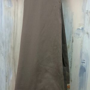 Brown Colour Saree