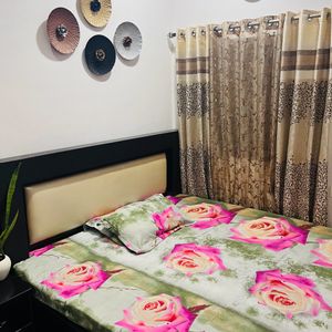 Combo Off❗️( 2 Price Drop Bed sheet + Peach Kurta)