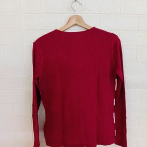 Pink Woolen Tops