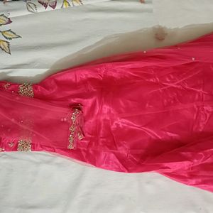 Pink Anarkali Suit