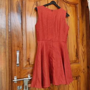 Red Women Mini One Piece Dress