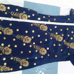 Navy Blue Salwar Suit