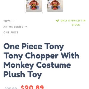 Tony-Tony Chopper Monkey Cosplay