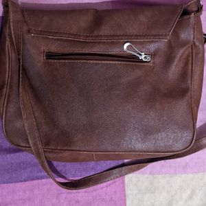 Coffee Brown Sling Bag