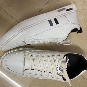 Mens Pretty Off White Colour Shoes