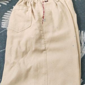 Cream Pant But Regular Used