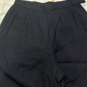 Tailored Black Korean Trousers