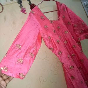 Pink Kurta Set