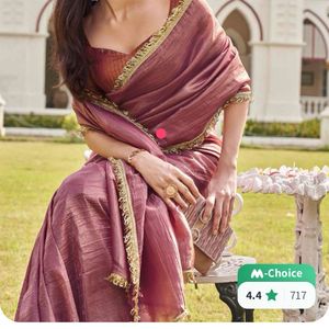 Totally New Saree With Unstitched Blouse