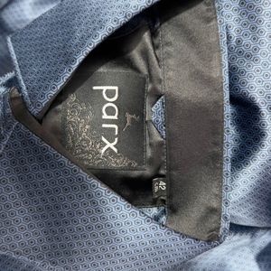 Parx Blue Checks Shirt(Men)