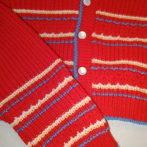 Red Baby Sweater