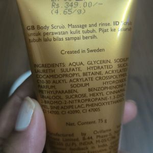 Milk & Honey Scrub And Body Cream