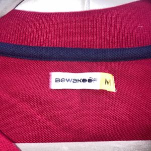 Collar Tshirt Bewakoof Branded