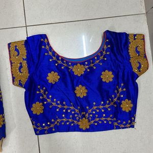 ROYAL BLUE COLOUR WOMEN SAREE