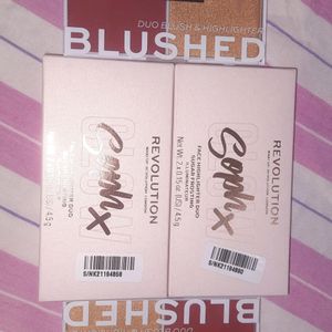 Makeup Revolution Blush And Highlighter