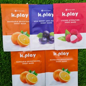 5 Myglamm K.Play Sheet Mask