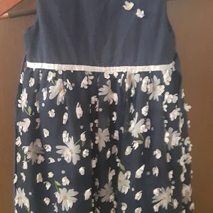 Beautiful Floral Frock For Girls