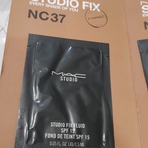 Mac Studio Fix Foundation Samples