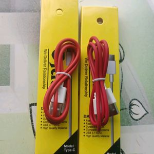 Pack Of 2 Ojas C Type Data Cable