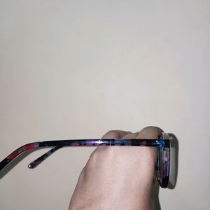 Blueray Glasses With Floral Frame