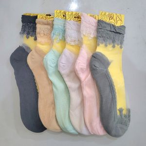 Elegant Women Net Socks 3 Pairs