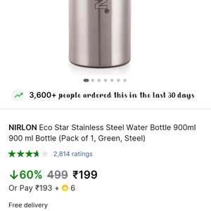 1 Pc Steel Bottles