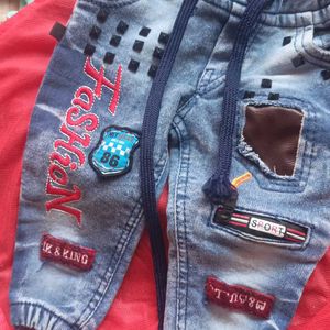 Baby Boy Jeans Paint