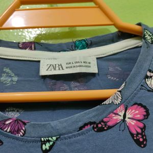 Butterfly Print Zara Shirt