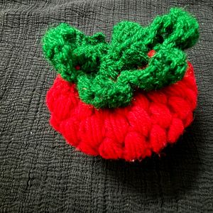 Crochet 🧶 Strawberry 🍓Coin Pouch And Potli Bag👜