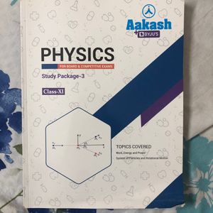 Aakash Study Package Physics