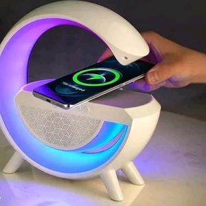 LED wireless Charging Lamp Speakers